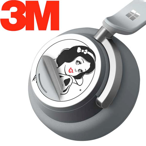 Disney Snow White Black and White Art Surface Headphones Skin